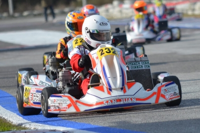 Naranjo tercero en la segunda fecha del Campeonato Argentino de Karting