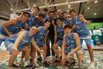Basquet U16: Argentina no pudo con EEUU en la final del torneo