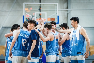 Mundial U19 de básquet: Argentina contundente