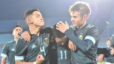Selección Sub 17: Argentina venció a Uruguay en un amistoso