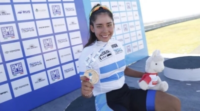 Ciclismo: Magalí Balmaceda hace historia en la Vuelta a Colombia