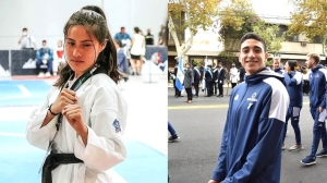 Taekwondo: Camila Baigorria y Tomás Fernández competirán en Mar del Plata