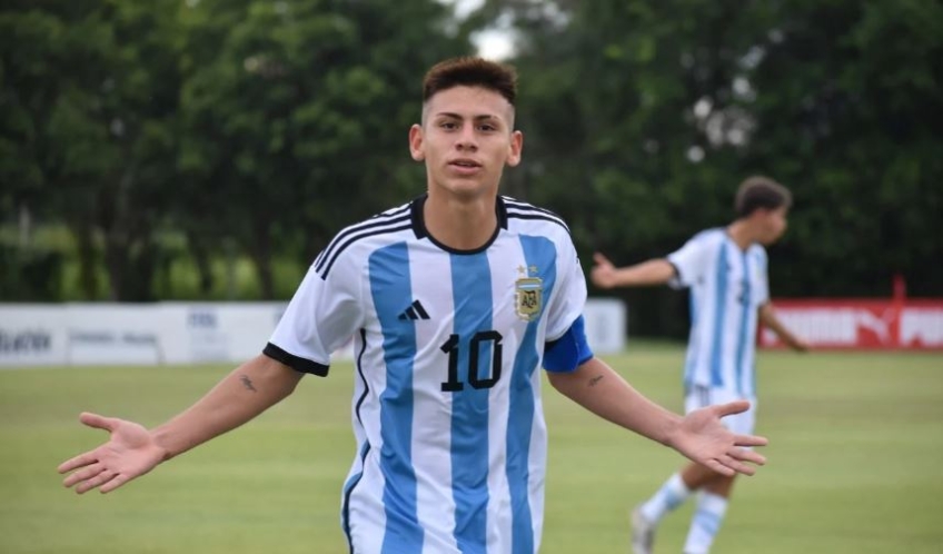 Claudio &#039;Diablito&#039; Echeverri, el 10 de River, es la principal figura que tendrá el selectivo argentino para el Sudamericano Sub 17.