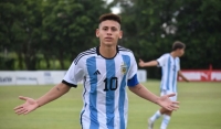 Claudio 'Diablito' Echeverri, el 10 de River, es la principal figura que tendrá el selectivo argentino para el Sudamericano Sub 17.