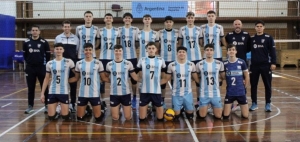 Imagen de archivo de la Selección Argentina U19 masculina en la previa del Mundial de la categoría, certamen que se disputó en agosto de 2023 en San Juan.